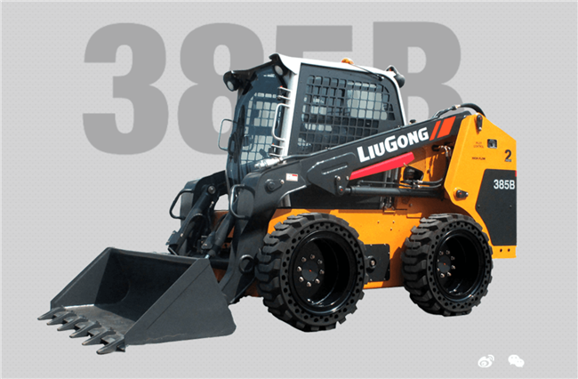 Xe xúc trượt liugong 385b